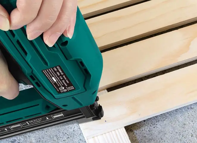 Framing Nail Gun Professional AC 220V Portable Handheld 100 Nails Electric Staple  Gun Woodworking for Carpentry Crafts Home Use1  Amazonin Home  Improvement