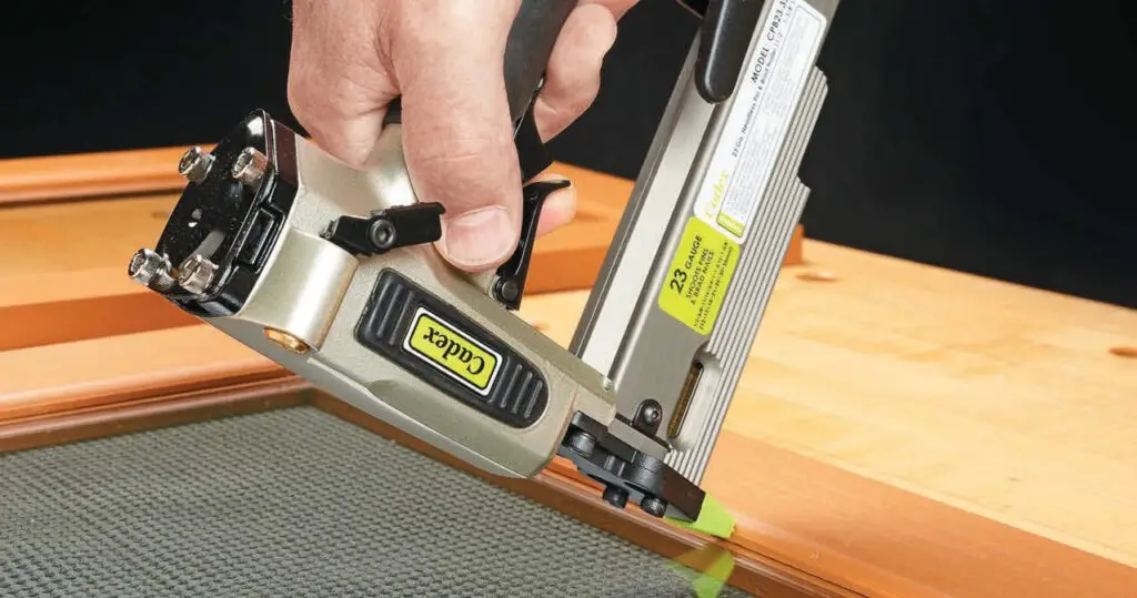What is a pin nailer used for